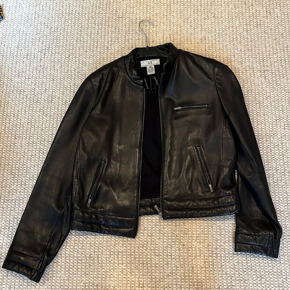 Leather jacket